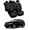 Huse Scaune premium Audi Q5 2009-2017, piele+textil premium