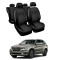 Huse Scaune Bmw X5 F15 2012-2016 din piele si material textil