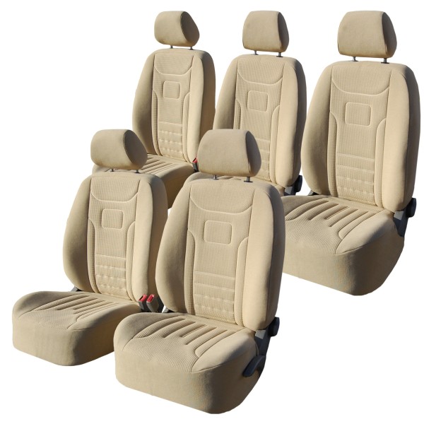 Huse Scaune  bej 5 locuri individuale Ford Galaxy 2011-2016