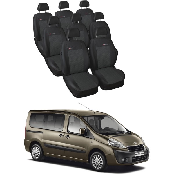 Huse Scaune 7 locuri individuale Fiat Scudo/Citroen Jumpy/Peugeot Expert 2009-2015 dedicate