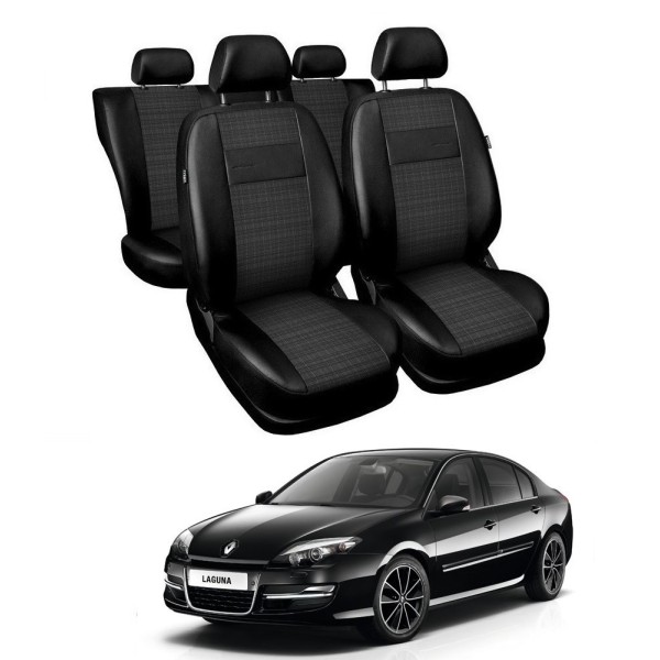 Huse Scaune piele si material textil Renault Laguna 2007-2015