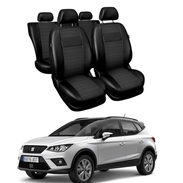 Huse Scaune piele si material textil Seat Arona 2017-2020