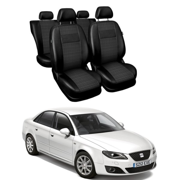 Huse Scaune piele si material textil Seat Exeo