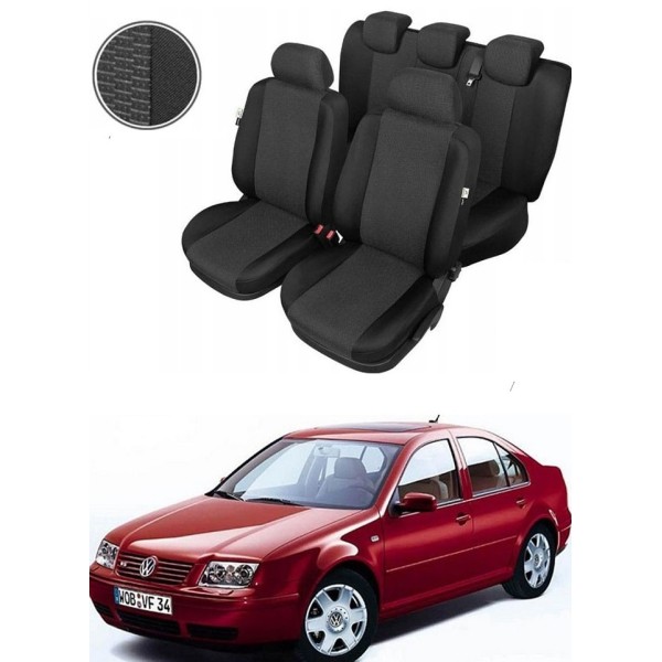 Huse Scaune Dedicate Vw Jetta 2005-2011 Premium Bancheta Fractionata