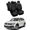 Huse Scaune piele si material textil Vw Tiguan 2016-2019