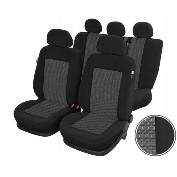 Huse Scaune Dedicate Vw Tiguan 2008-2015 Premium Bancheta Fractionata