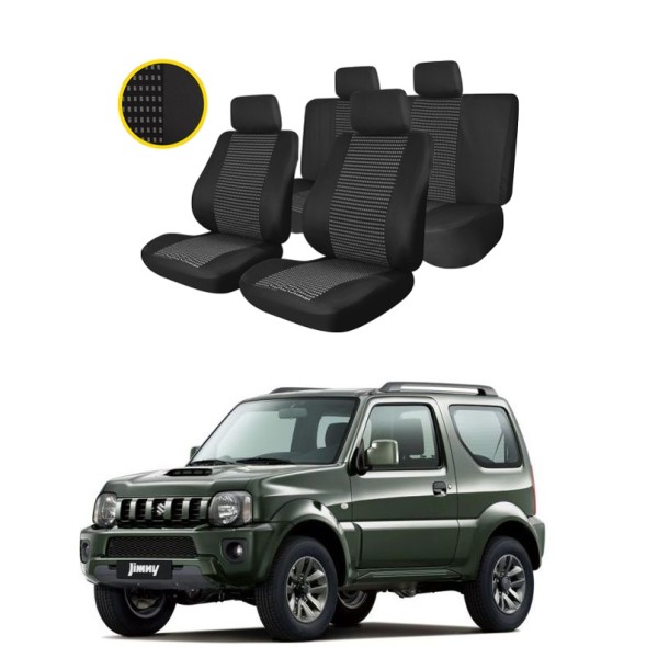 Huse Scaune Suzuki Jimny 2005-2016 din material textil 100% bumbac