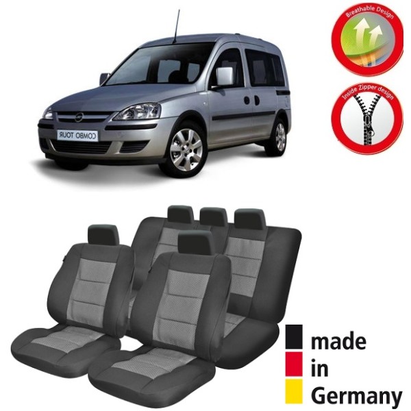 Huse Scaune Dedicate Opel Combo Tour 2006-2012  5 locuri Premium