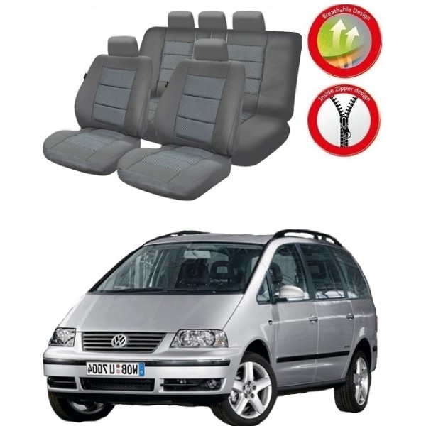 Huse Scaune Dedicate Vw Sharan 2002-2010 Premium