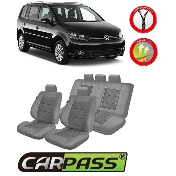 Huse Scaune Dedicate Vw Touran 2010-2015 Premium