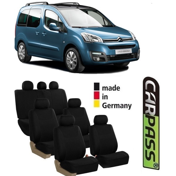 Huse Scaune Dedicate 7 Locuri Citroen Berlingo 2009-2017 Premium