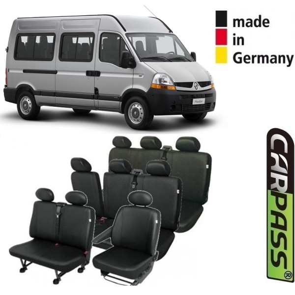 Huse Scaune 9 Locuri (8+1) Renault Master 2000-2010 Premium