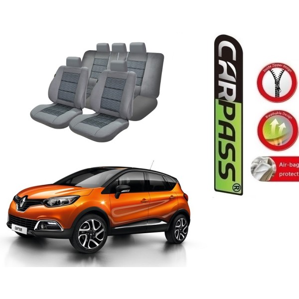 Huse Scaune Dedicate Renault Capture 2009-2016 Premium
