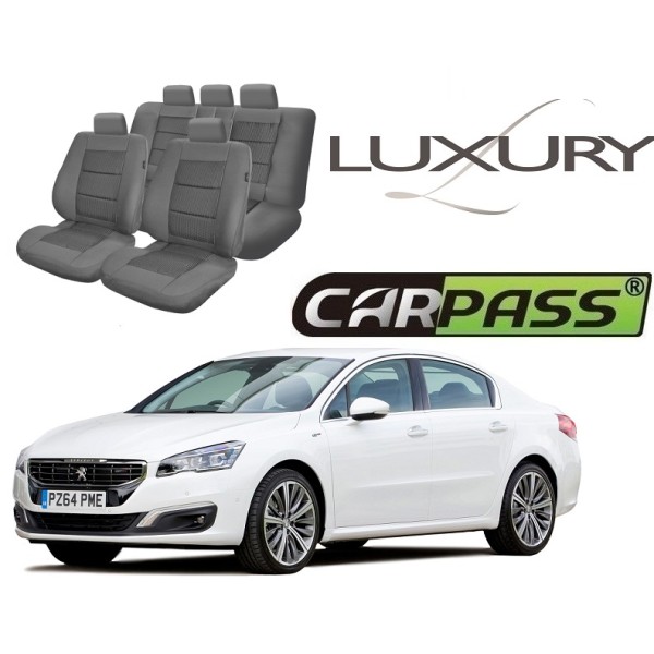 Huse Scaune Dedicate Peugeot 508/508SW 2012-2017 Premium