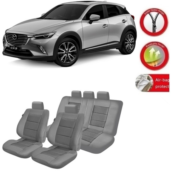 Huse Scaune Dedicate Mazda CX-3 2014-2017 Premium