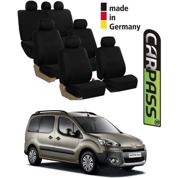 Huse Scaune Dedicate Peugeot Partner 7 locuri  2011-2017 Premium