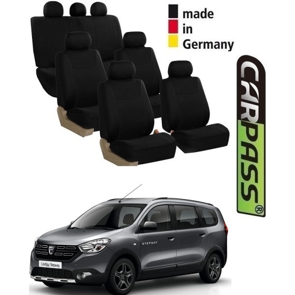 Huse Scaune Dedicate 7 Locuri Dacia Logdy/Stepway 2012-2017 Premium