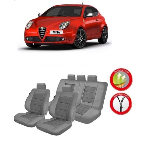 Huse Scaune Dedicate Alfa Romeo Mito 2008-2016  Premium