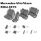 Huse Scaune Dedicate Mercedes Viano/Vito 9 Locuri (8+1)  2004-2013 Premium