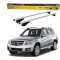 Bare portbagaj dedicate Mercedes GLK 2008-2014 din aluminiu cu sistem antifurt si cheie