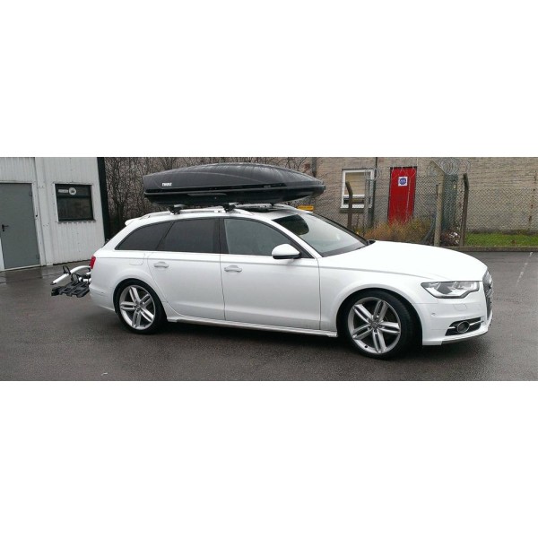 Bare portbagaj pentru Audi A6/S6/Allroad 2016 avant combi din aluminiu cu sistem antifurt si cheie