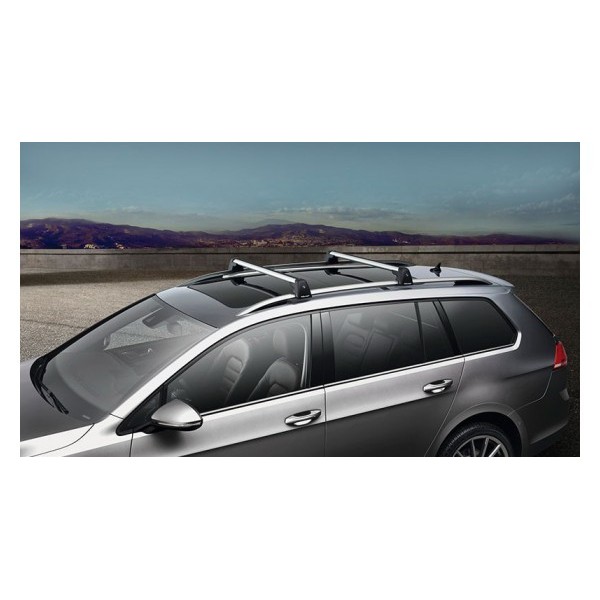 Bare portbagaj pentru Vw Golf 7 break/combi 2014-2018 din aluminiu cu sistem antifurt si cheie