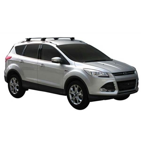Bare portbagaj dedicate Ford Kuga  2013 din aluminiu cu sistem antifurt si cheie