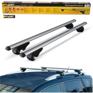 Bare portbagaj dedicate Vw Touran 2009 din aluminiu cu sistem antifurt si cheie