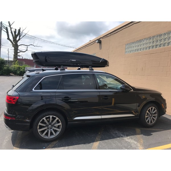 Bare portbagaj pentru Audi Q7/RSQ7 2007-2016 din aluminiu cu sistem antifurt si cheie.