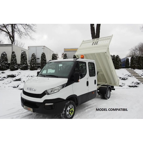 Huse Scaune din piele Iveco Daily 6 locuri  2015-2019 (cabina dubla , doka)