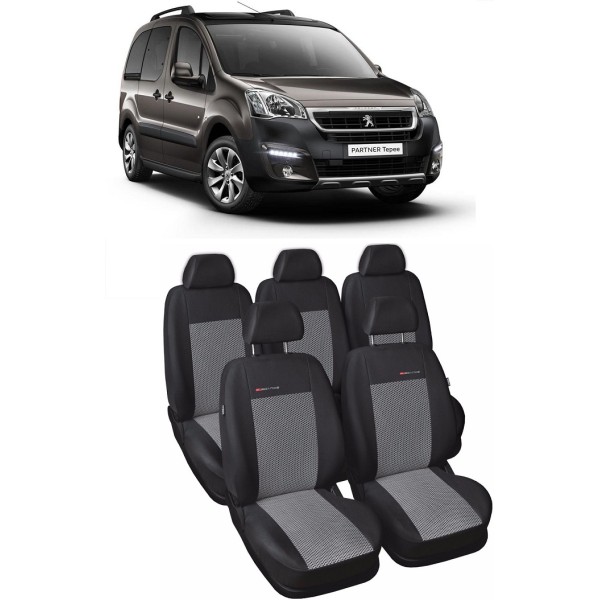 Huse Scaune Individuale 5 locuri Peugeot Partner Tepee 2010-2018