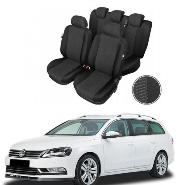 Huse Scaune Vw Passat B7 2011-2016 din bumbac model dedicat Huse Scaune Vw Passat B7 2011-2016 din bumbac model dedicat
