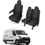 Huse Scaune 3 locuri Opel Movano 2019-2021 cu cotiera si scaun pasager integrat