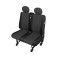 Huse Scaune Peugeot Boxer 7 locuri cabina dubla dokka 2005-2022 din bumbac gros
