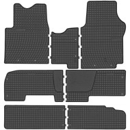 Set Covorase Auto 8 locuri Fiat Talento 2015-2022 din cauciuc premium