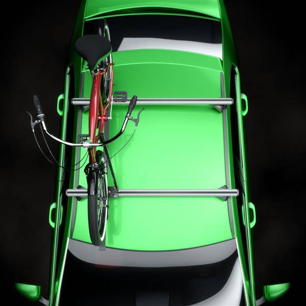 Suport Bicicleta Auto pentru bare portbagaj Transversale aluminiu sau otel (set pt 1 Bicicleta)