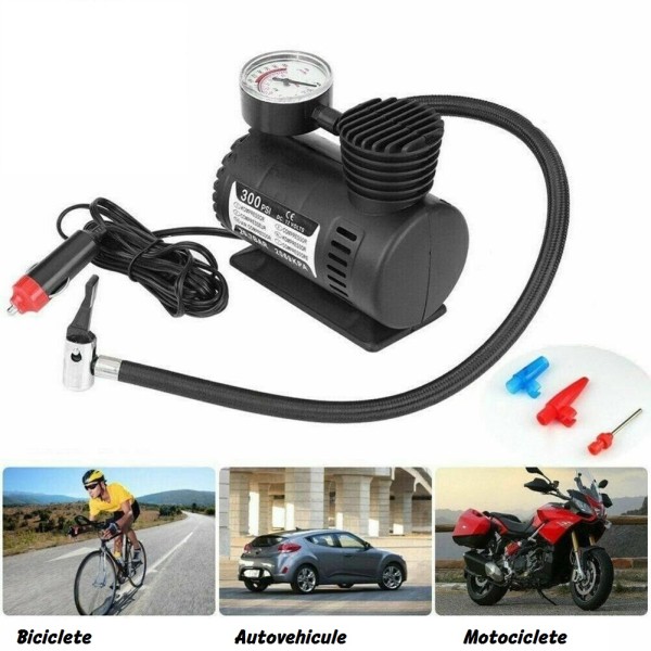Compresor Auto 12 v Compact 100psi 7 BAR