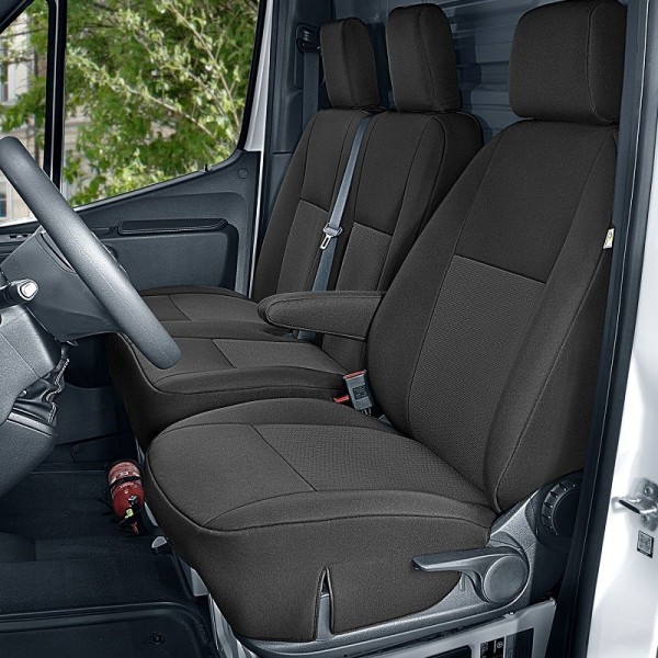 Huse Scaune 3 Locuri Vw Transporter 2006-2022 din bumbac gros premium