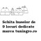 Huse Scaune 9 locuri Toyota Proace 2015-2022 din bumbac 8+1 locuri
