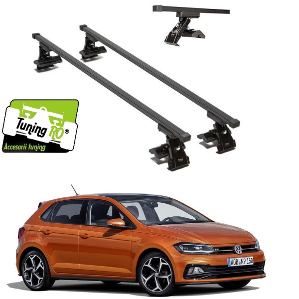 Bare Portbagaj  premium Vw Polo 2020-2021 pentru model fara bare pe plafon