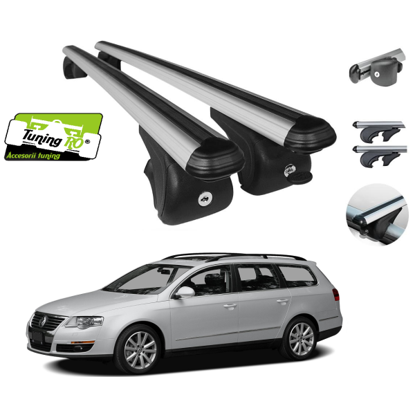 Bare Portbagaj plafon Vw Passat B6 Variant 2005-2010 dedicate cu sistem antifurt