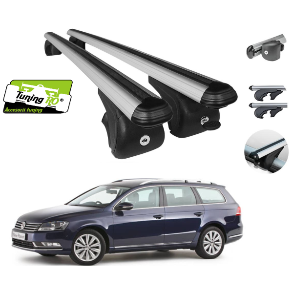 Bare Portbagaj plafon Vw Passat B7 Variant  2011-2014 dedicate cu sistem antifurt