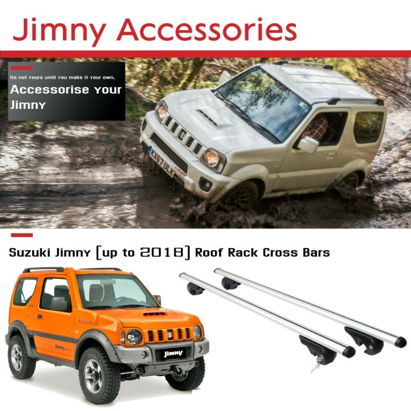 Bare Portbagaj Aero Suzuki Jimny 2004-2019 dedicate cu sistem antifurt