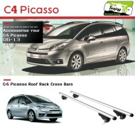 Bare Portbagaj Aero Citroen C4 Picasso 2006-2013 dedicate cu sistem antifurt