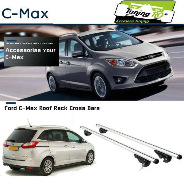 Bare Portbagaj Aero Ford C-max 2005-2021 dedicate cu sistem antifurt