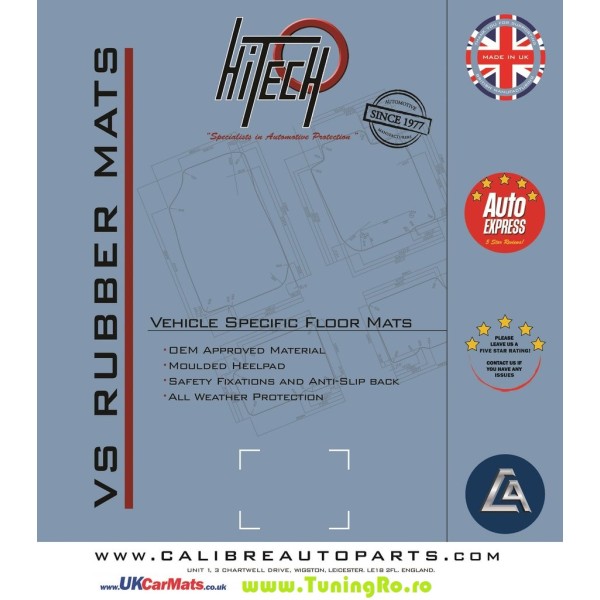 Set covorase auto Hitech din cauciuc pentru Bmw E46 1999-2005 Berlina/Break Set covorase auto Hitech din cauciuc pentru Bmw E46 1999-2005 Berlina/Break