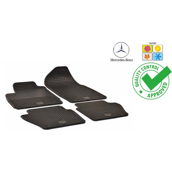 Set covorase auto Hitech din cauciuc Mercedes-Benz B Class 2005-2011 T245