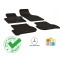 Set covorase auto Hitech din cauciuc pentru Mercedes-Benz S class 2005-2013 w221