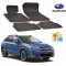 Set covorase auto Hitech din cauciuc Subaru XV 2012-2016