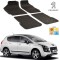 Set covorase auto Hitech din cauciuc Peugeot 3008 2009-2016